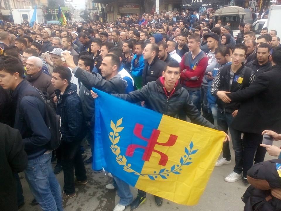 Encore une mémorable marche du MAK à Tizi-Ouzou à l’occasion de Yennayer