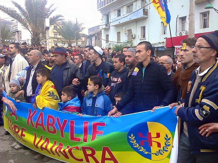 Encore une mémorable marche du MAK à Tizi-Ouzou à l’occasion de Yennayer