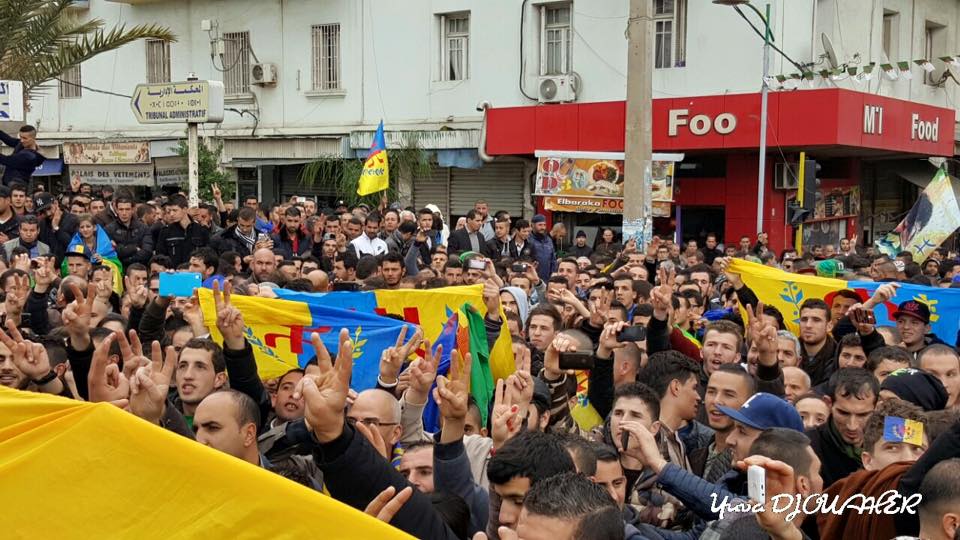 Encore une mémorable marche du MAK à Tizi-Ouzou à l’occasion de Yennayer