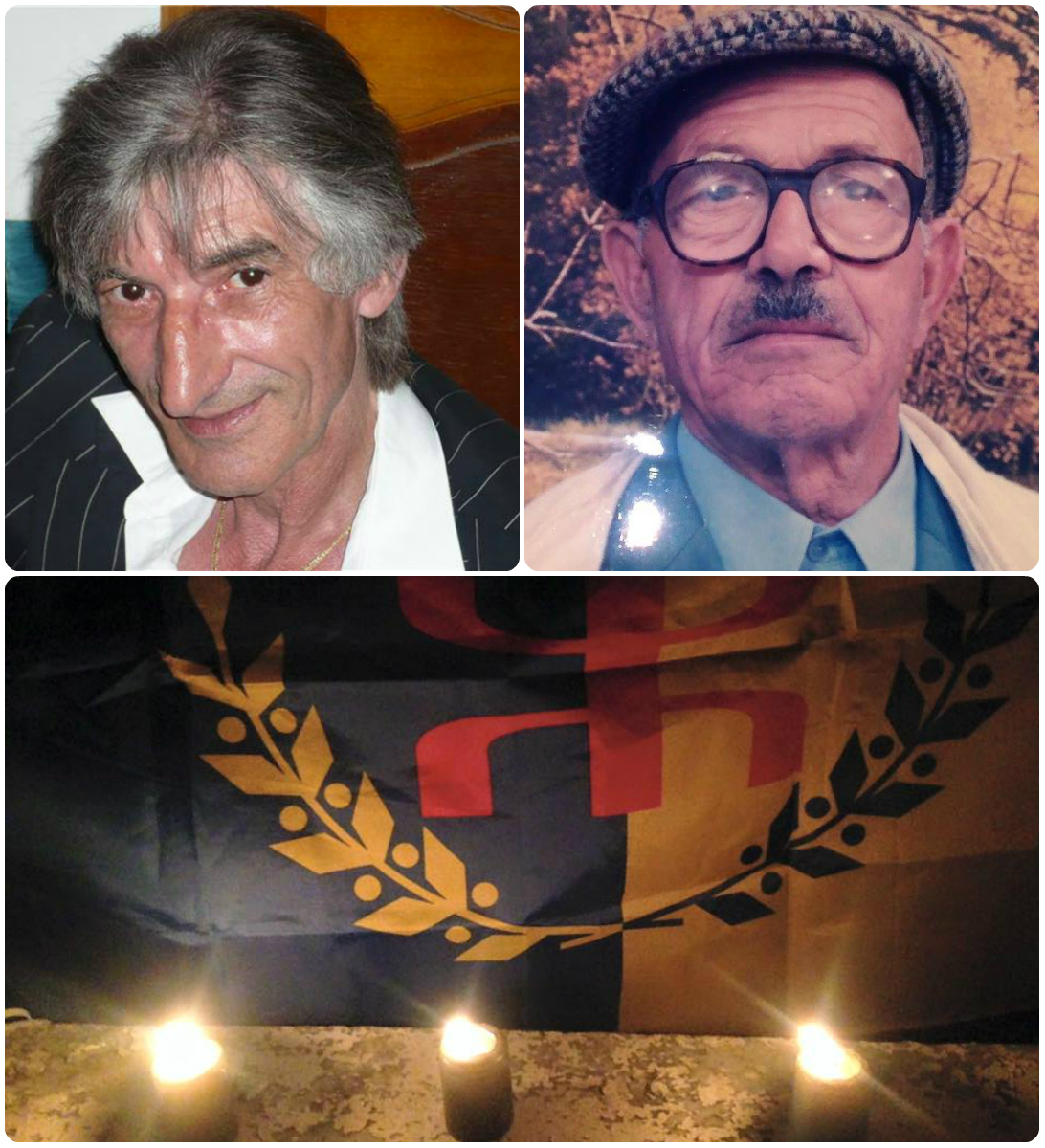 A g. Arezqi Mehenni (1947-2016) - A d. Amar Haddag (1920-2016) (PH/SIWEL)