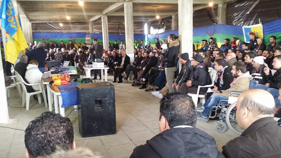 Malgré les barrages, les arrestations et les passages à tabac, le 3è congrès du MAK se déroule comme prévu à At Zellal