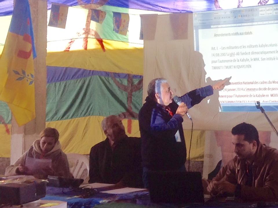 Le 3ème Congrès du MAK réélit Bouaziz Aït-Chebib et Ferhat Mehenni : « on ne change pas une équipe qui gagne !»