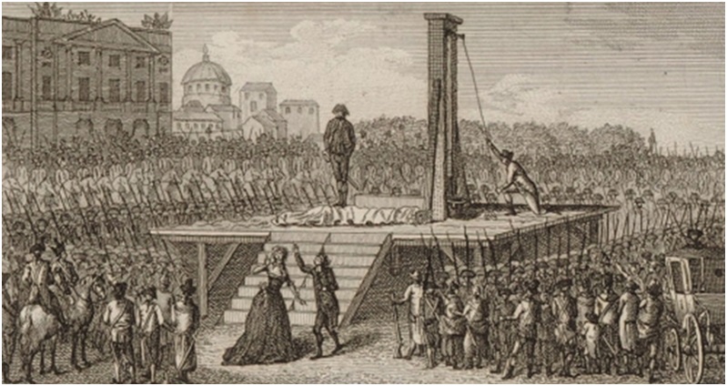 Sur ordre de Robespierre, Marie-Olympe de Gouges sera guillotinée pour avoir exigé l’égalité des sexes et la démocratie (PH/DR)