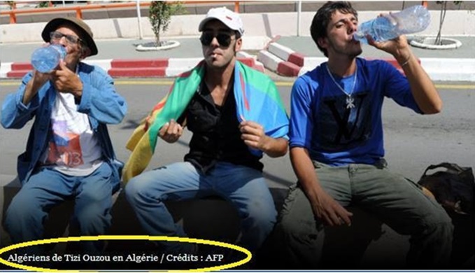 L’AFP aura beau parler des « algériens de Tizi-Ouzou en Algérie », les Kabyles, eux, savent qu’il s’agit là de leur cause et de leur combat pour la simple raison qu’ils sont les initiateurs et les acteurs d’une cause défendue en territoire kabyle et nulle part ailleurs... (Photo/AFP)