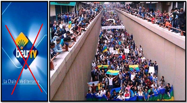 Au-delà des mensonges et des manipulations, la KABYLIE LIBRE VIVRA. Ici Manif du MAK, le  20.AVRIL.2015 (PH/DR)