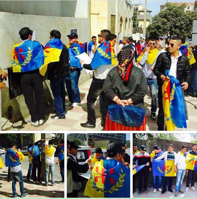 MAK : Campagne d'affichage à Mekla pour la marche du 20 Avril