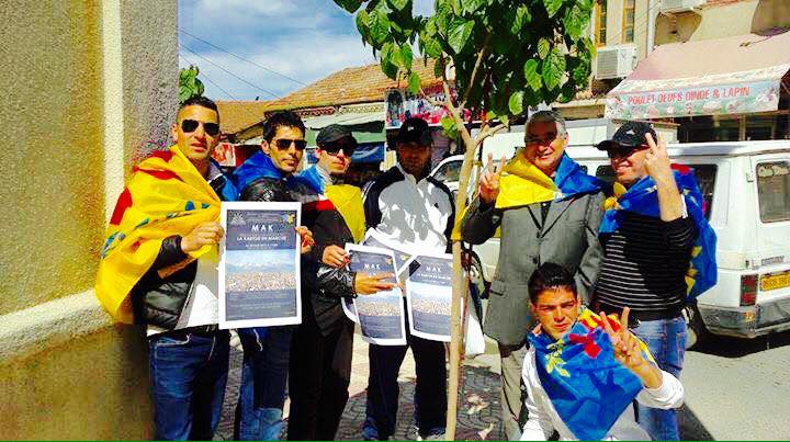 MAK : Campagne d'affichage à Mekla pour la marche du 20 Avril