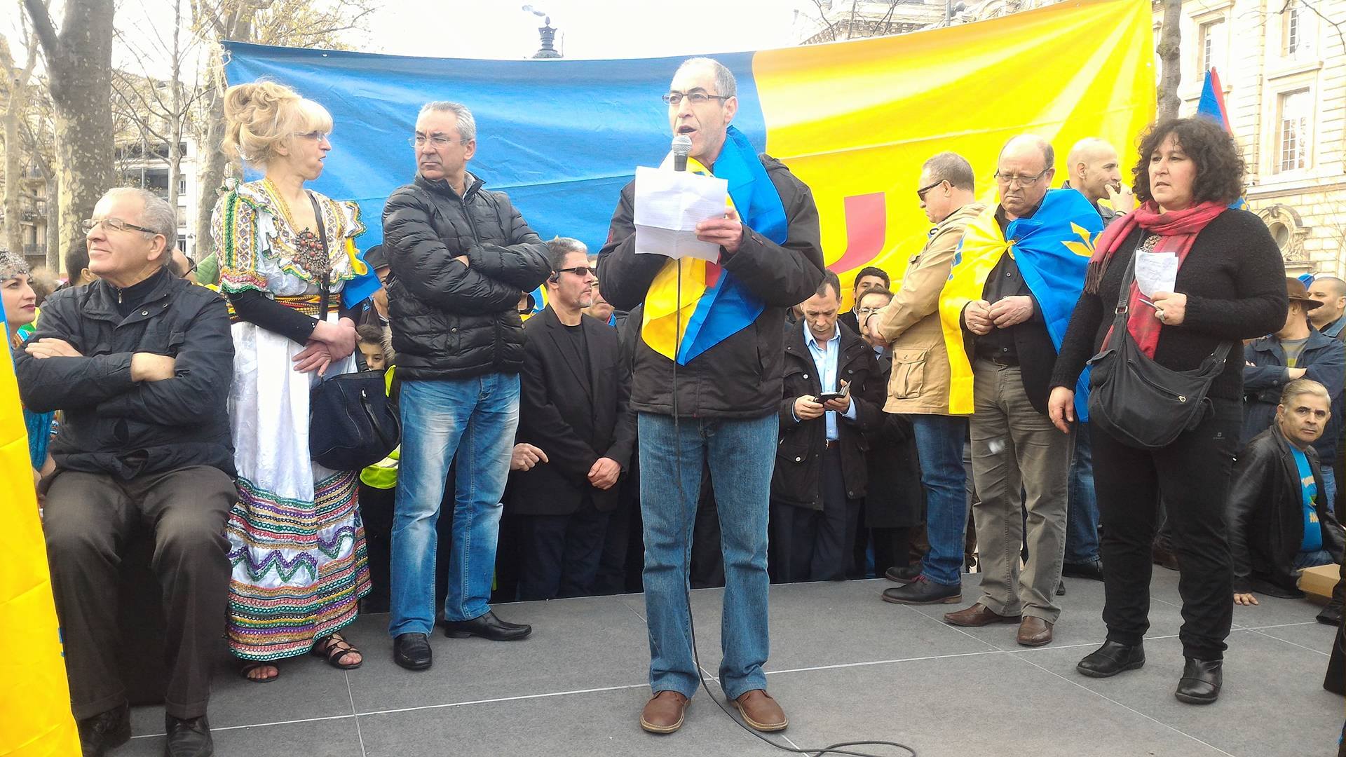 Boukhalfa Bellache, ancien détenu du 19 mai 1981 à Vgayet (PH/SIWEL)