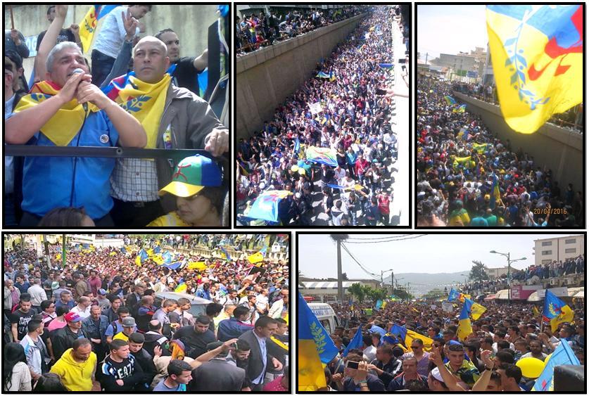  20 avril 2016 : Le triomphe du MAK  ou « l’acte fondateur d’un troisième printemps, celui de la liberté du peule kabyle »