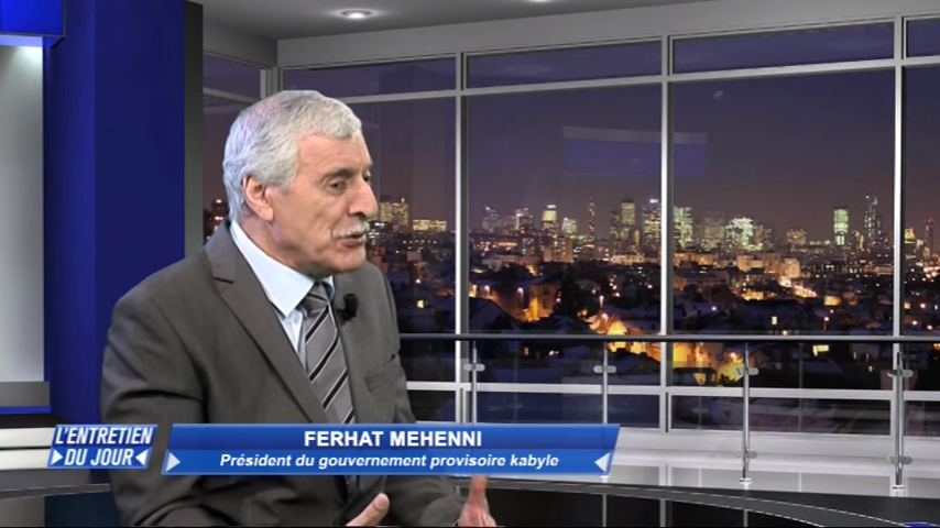 "L'entretien du jour" avec Ferhat Mehenni sur la chaîne panafricaine TéléSud