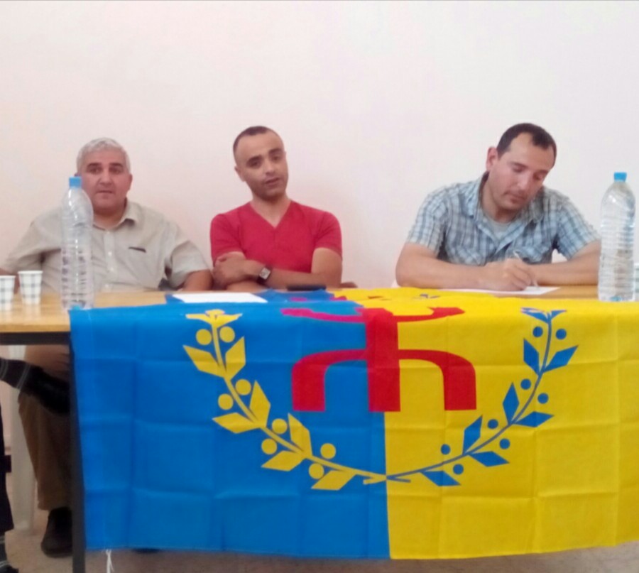 Bouaziz Ait Chebib à Tazmalt: "Après 15 ans d'existence , le MAK a mis la Kabylie sur la voie de sa propre libération". 