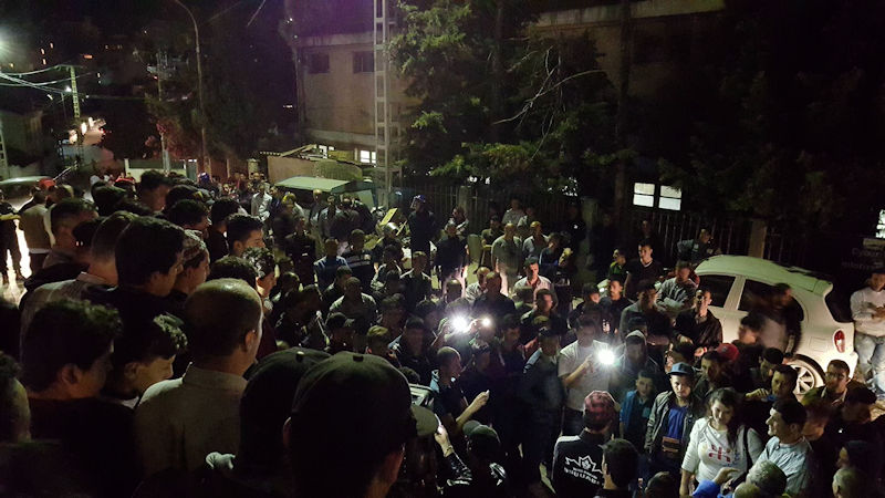 Une foule nombreuse à l'appel de la confédération MAK d'At Dwala. Photo YDJ pour Siwel