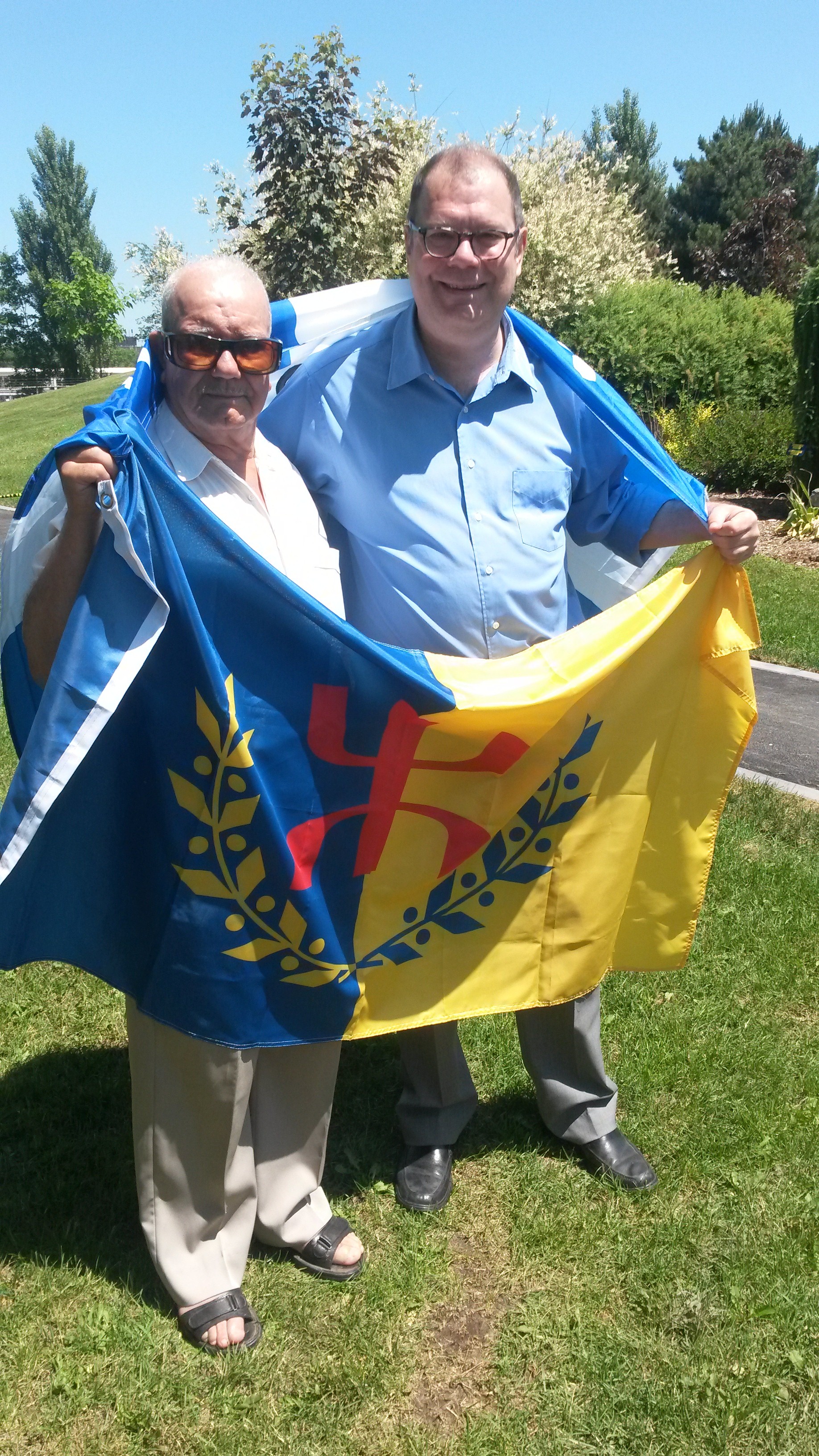 Visite de Dda Muhand Ouamar Hachim, membre du Conseil national du MAK au Québec