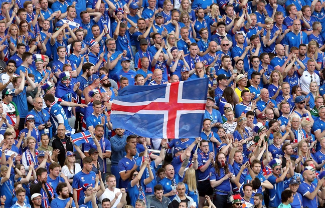 10% de la population islandaise est en France pour soutenir leur pays
