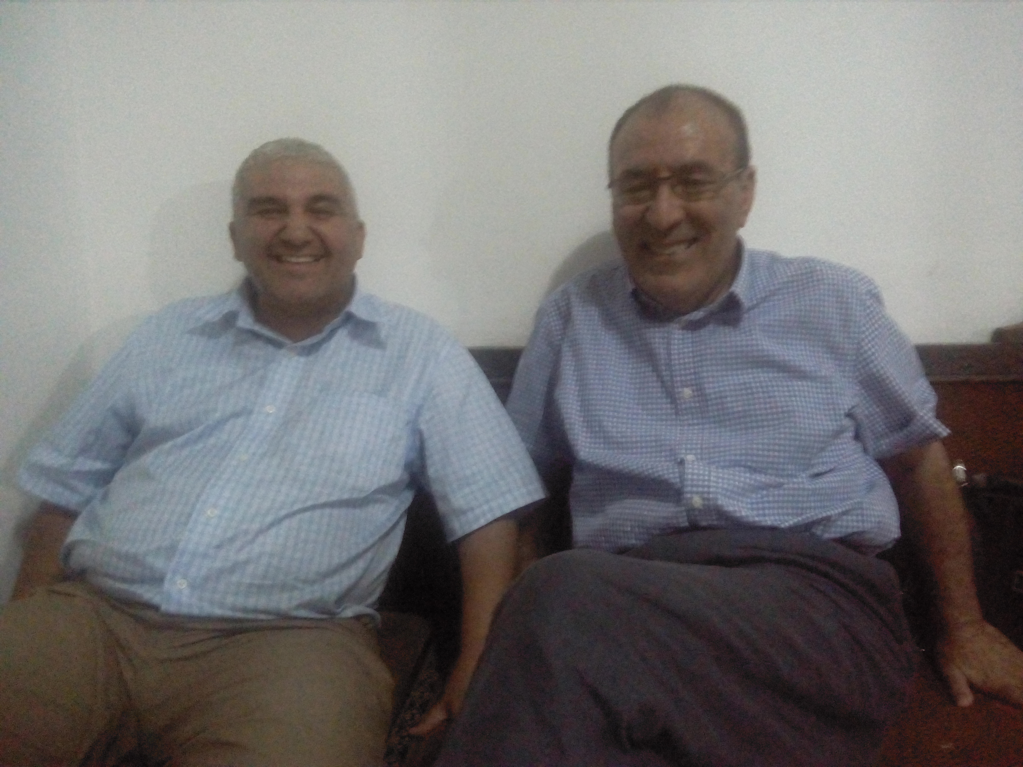 Bouaziz Ait Chebib et Nordine Ait Hamouda (PH/SIWEL)