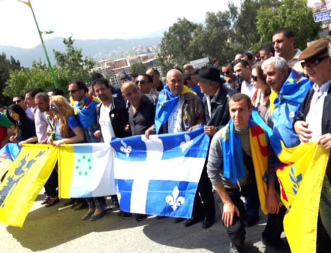 Photo Marche du MAK le 20 Avril 2016 à Tizi Wezzu