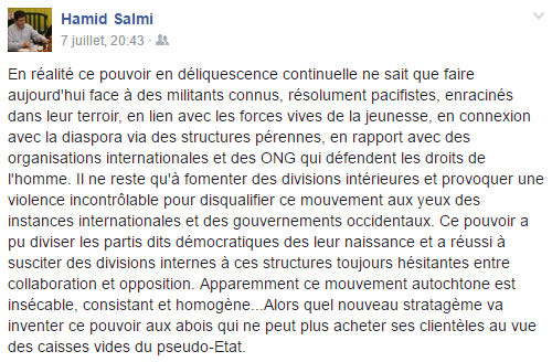 L’élite intellectuelle kabyle soutient les militants du MAK face à la répression algérienne
