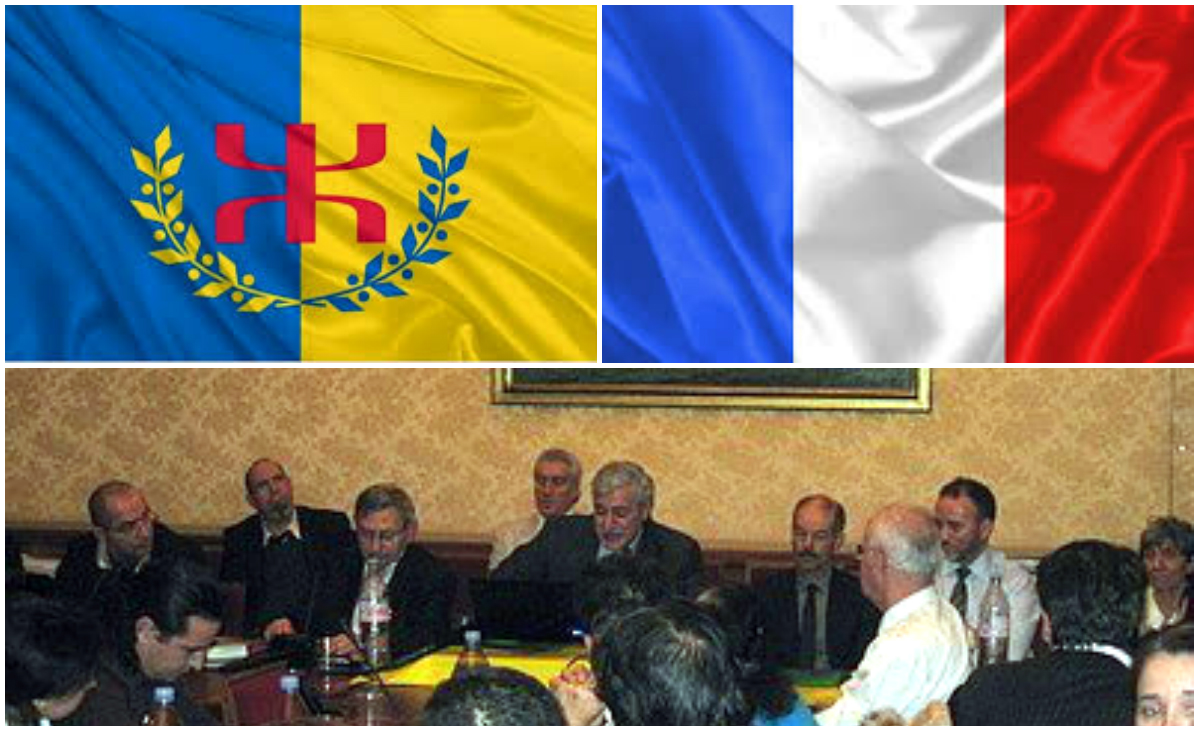 Ferhat Mehenni, représentant la Kabylie à l'Assemblée nationale française, le 12/01/2012 (PH/DR)