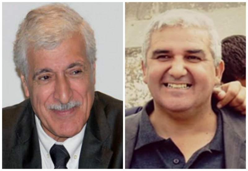 Le président de l'Anavad, Mas Ferhat Mehenni, et le président du MAK, Mas Bouaziz Ait Chebib, unis et soudés comme un seul homme, face au machiavélisme du régime colonial d'Alger (PH/Siwel)