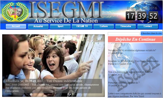 Le site kabyle isegmi.com a été piraté
