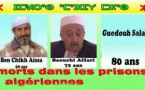 Algérie : Un détenu politique mozabite de 80 ans meurt en prison