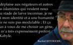Rachid Hitouche : « Même à l’apogée de l’intégrisme islamiste, je n’ai pas eu à constater autant de casernements militaires » (interview)