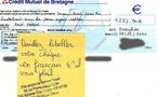 Refus d'un chèque rédigé en breton