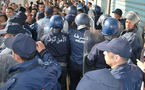 La marche de la CNCD à la Place des Martyrs empêchée par les forces de sécurité