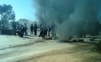 Affrontements entre manifestants et gendarmes à Semaoun