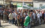 Rappelés de Tizi-Ouzou : marche et menace de faire appel au boycott des élections