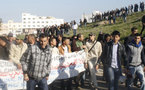 Des centaines de chômeurs du Rif marchent sur Melila