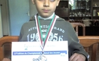 Massinas Djabri champion d’Algérie des échecs pour les moins de 10 ans