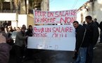 Marche des travailleurs à Tizi Ouzou