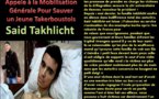 Le MAK rend hommage à Said Takhlijt et exprime toute sa solidarité à la famille de la victime 