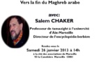 Conférence avec Salem Chaker : Tamazight et son avenir en Afrique du Nord : vers la fin du Maghreb "Arabe"