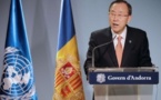 Indépendance en Catalogne : Ban-Ki-Moon réaffirme le respect de l’ONU au processus à partir d’Andorre