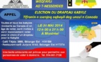Diaspora kabyle au Canada / Appel à l'élection du drapeau kabyle à Montréal