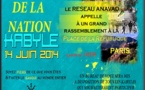 RÉSEAU ANAVAD: Appel du 14 juin pour la « Journée de la Nation Kabyle »