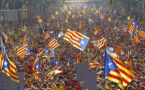Barcelone : 2 millions de Catalans dans la rue pour réclamer l'indépendance