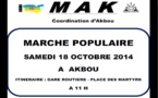 Kabylie / La coordination MAK d'Akbou appelle à une marche le 18 octobre