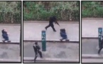 Les terroristes qui ont attaqué Charlie Hebdo  abattent de sang froid un policier