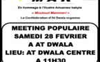 MAK / La confédération d'At Dwala appelle à un meeting en hommage à Mouloud Mammeri