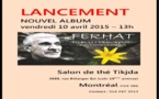 Canada: Lancement du nouvel album de Ferhat Mehenni le vendredi 10 avril à 13 h