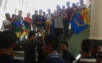 Violation des franchises universitaires à Vgayet: Malgré la répression, les étudiants ont hissé le drapeau national kabyle au campus d'Aboudaw