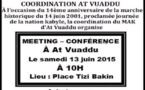 A l'occasion de la journée de la Nation kabyle : Le MAK anime un meeting-conférence à At Vuwaddu le samedi 13 juin à 10h
