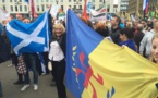 Glasgow: Des portraits d'Amezian Mehenni et le drapeau kabylesprésents dans un rassemblement des indépendantistes écossais