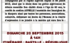 Paris : Une marche pour exiger la libération du  Dr Fekhar et de ses codétenus le 20 septembre à 14h