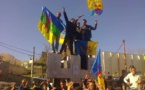 At-IRATEN / Meeting du MAK, marche et lever du drapeau national kabyle (VIDEO)