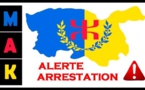 Alerte : 3 militants du MAK arrêtés à Tizi-Ouzou