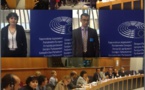 Intervention du comité de soutien au Dr Fekhar au siège de l'Union européenne à Bruxelles